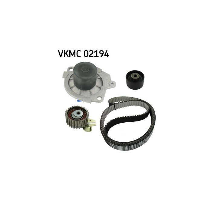 Vandens siurblio ir paskirstymo diržo komplektas SKF VKMC 02194