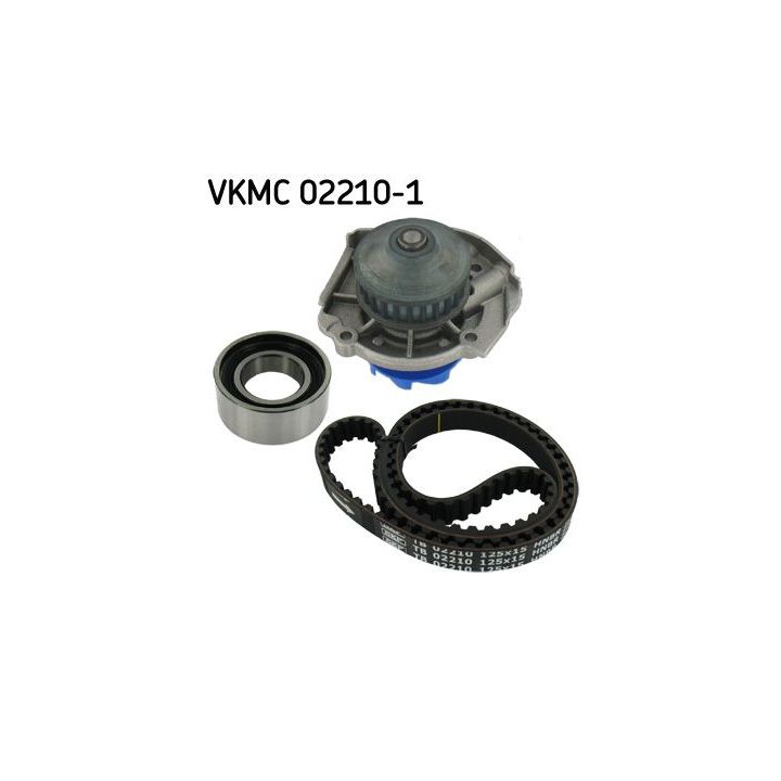 Vandens siurblio ir paskirstymo diržo komplektas SKF VKMC 02210-1