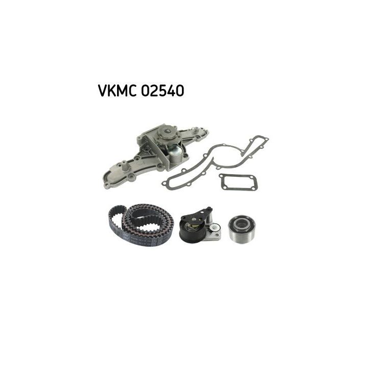 Vandens siurblio ir paskirstymo diržo komplektas SKF VKMC 02540