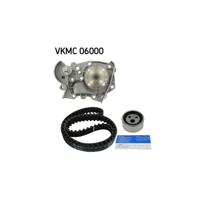 Vandens siurblio ir paskirstymo diržo komplektas SKF VKMC 06000