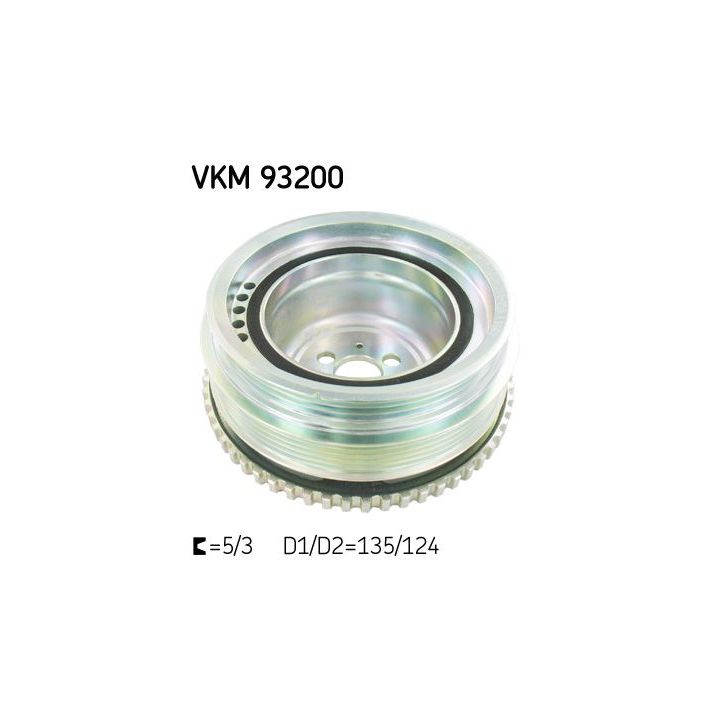 Skriemulys, alkūninis velenas SKF VKM 93200