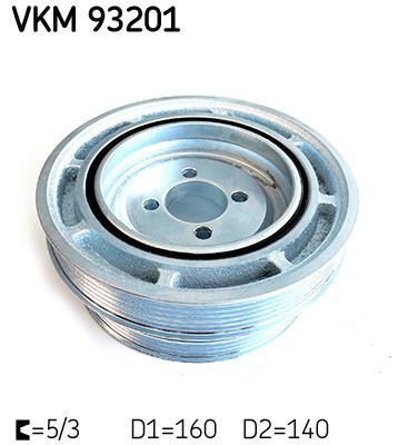 Skriemulys, alkūninis velenas SKF VKM 93201