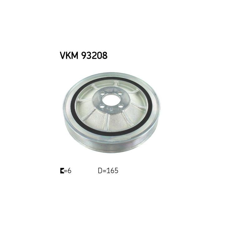 Skriemulys, alkūninis velenas SKF VKM 93208