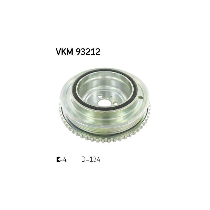 Skriemulys, alkūninis velenas SKF VKM 93212