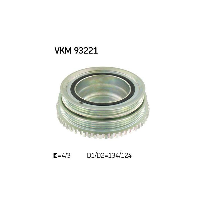 Skriemulys, alkūninis velenas SKF VKM 93221