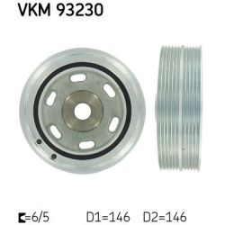 Skriemulys, alkūninis velenas SKF VKM 93230