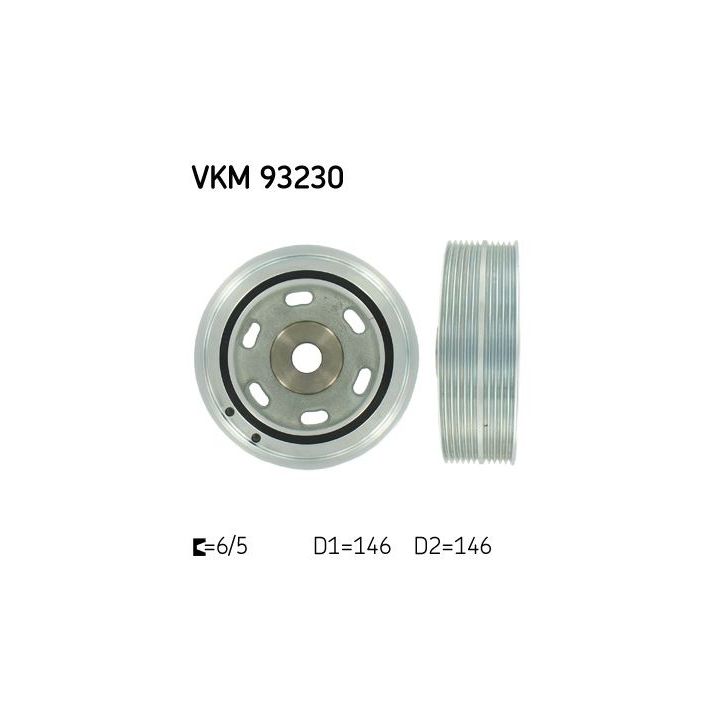 Skriemulys, alkūninis velenas SKF VKM 93230