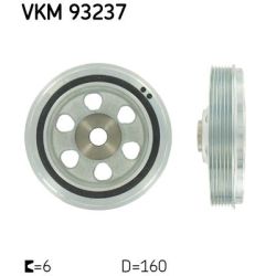 Skriemulys, alkūninis velenas SKF VKM 93237