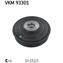 Skriemulys, alkūninis velenas SKF VKM 93301