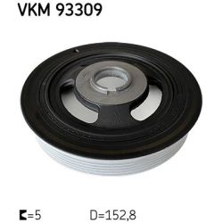 Skriemulys, alkūninis velenas SKF VKM 93309