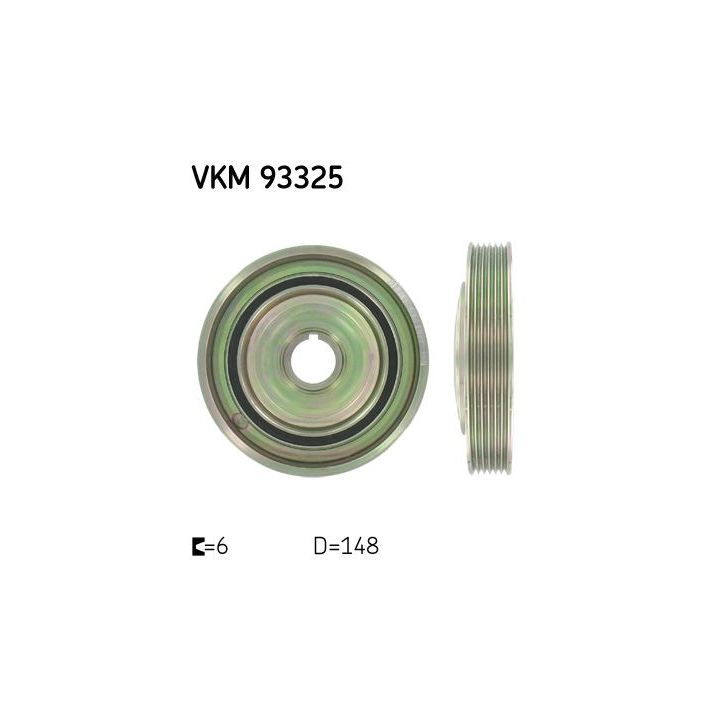 Skriemulys, alkūninis velenas SKF VKM 93325