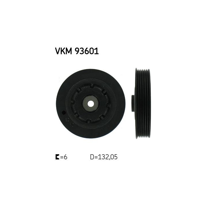 Skriemulys, alkūninis velenas SKF VKM 93601