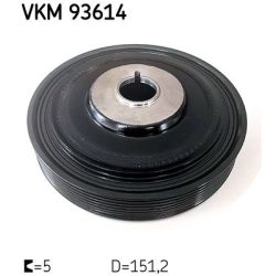 Skriemulys, alkūninis velenas SKF VKM 93614