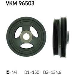 Skriemulys, alkūninis velenas SKF VKM 96503