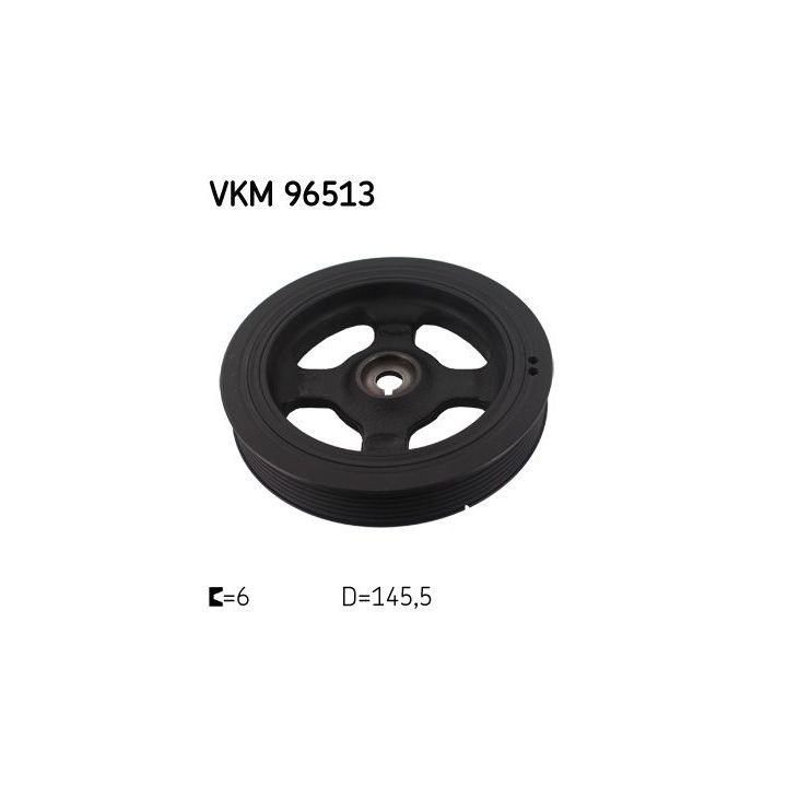 Skriemulys, alkūninis velenas SKF VKM 96513