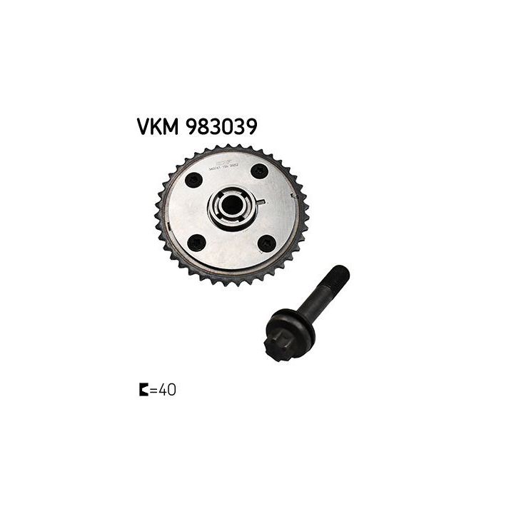 Skirstomojo veleno reguliatorius SKF VKM 983039