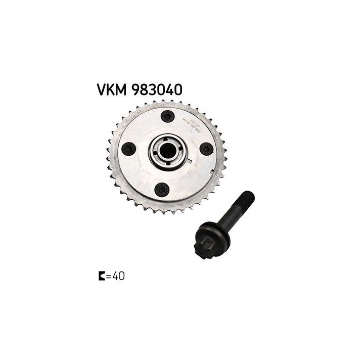 Skirstomojo veleno reguliatorius SKF VKM 983040