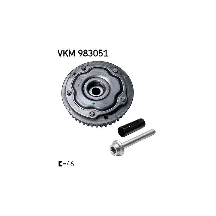 Skirstomojo veleno reguliatorius SKF VKM 983051