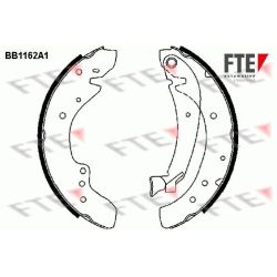 Stabdžių trinkelių komplektas FTE 9100033