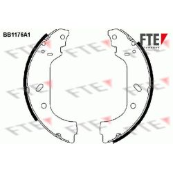 Stabdžių trinkelių komplektas FTE 9100039