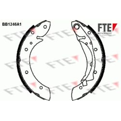 Stabdžių trinkelių komplektas FTE 9100050