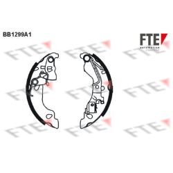 Stabdžių trinkelių komplektas FTE 9100069