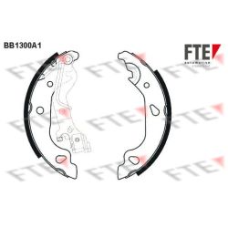 Stabdžių trinkelių komplektas FTE 9100070