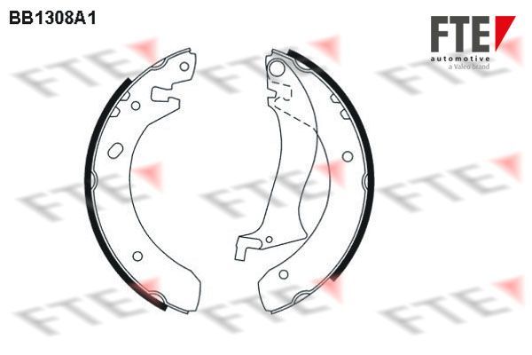 Stabdžių trinkelių komplektas FTE 9100076