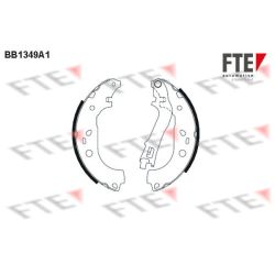 Stabdžių trinkelių komplektas FTE 9100101