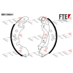 Stabdžių trinkelių komplektas FTE 9100133