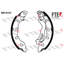 Stabdžių trinkelių komplektas FTE 9100173