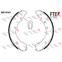 Stabdžių trinkelių komplektas FTE 9100184