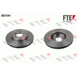 Stabdžių diskas FTE 9072801