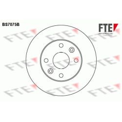 Stabdžių diskas FTE 9082499