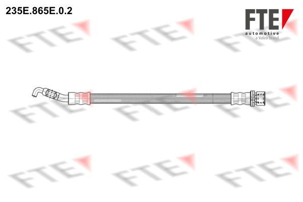 Stabdžių žarnelė FTE 9240399