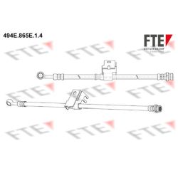 Stabdžių žarnelė FTE 9240706