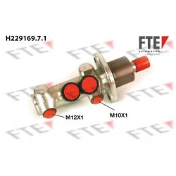 Pagrindinis cilindras, stabdžiai FTE 9220209