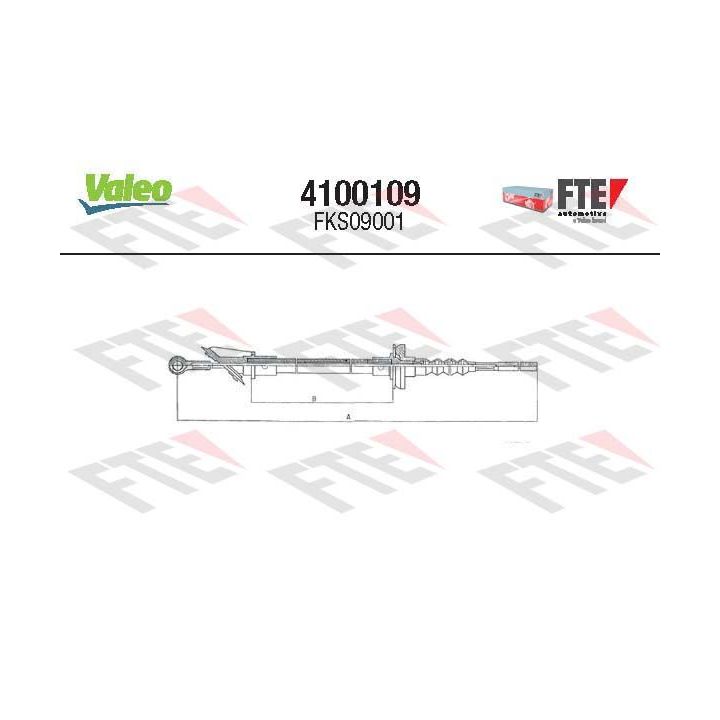 Sankabos trosas FTE 4100109