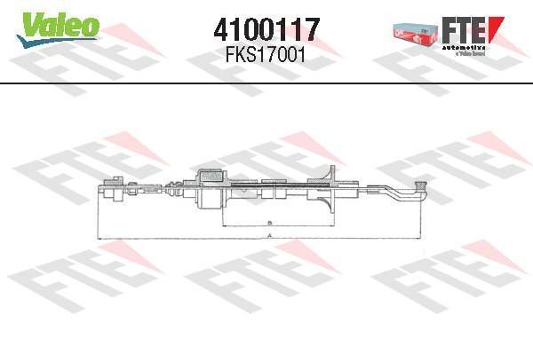 Sankabos trosas FTE 4100117