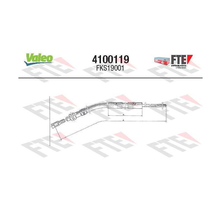 Sankabos trosas FTE 4100119