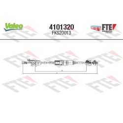 Sankabos trosas FTE 4101320
