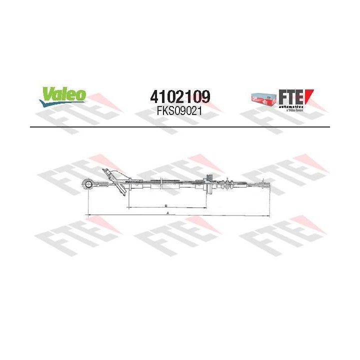 Sankabos trosas FTE 4102109