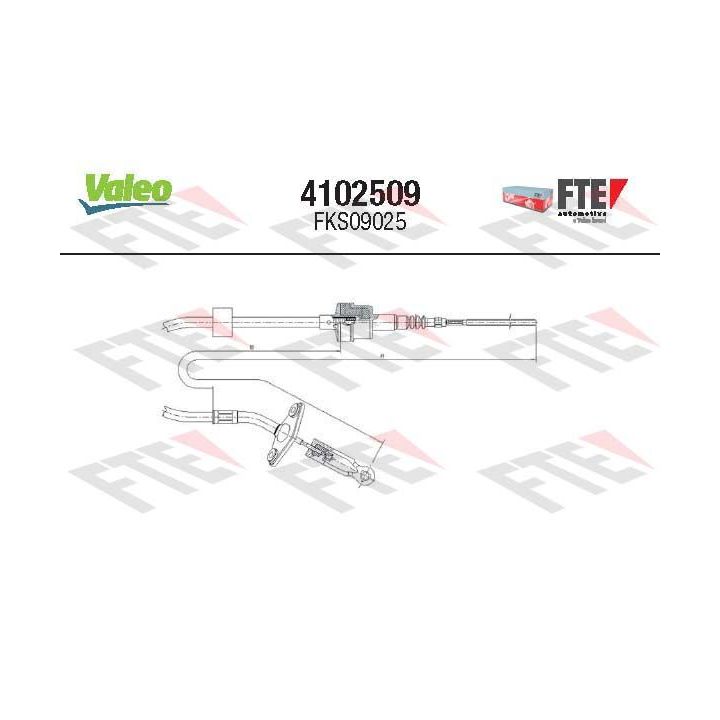 Sankabos trosas FTE 4102509