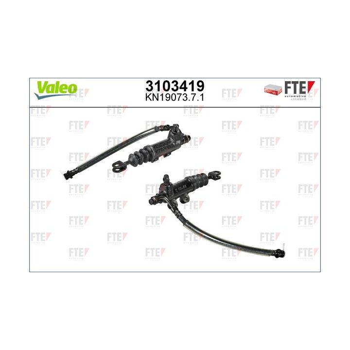 Darbinis cilindras, sankaba FTE 3103419