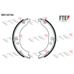 Stabdžių trinkelių komplektas, stovėjimo stabdis FTE 9100113