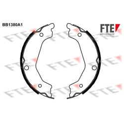 Stabdžių trinkelių komplektas, stovėjimo stabdis FTE 9100124