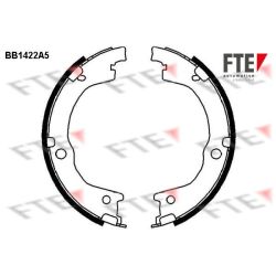 Stabdžių trinkelių komplektas, stovėjimo stabdis FTE 9100150