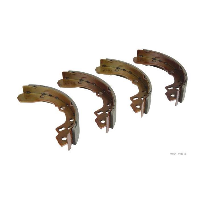 Stabdžių trinkelių komplektas HERTH+BUSS JAKOPARTS J3500301