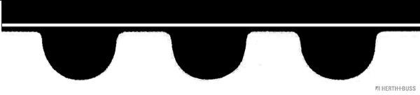 Paskirstymo diržas HERTH+BUSS JAKOPARTS J1125033