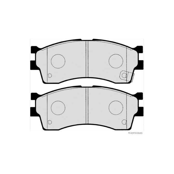 Stabdžių trinkelių rinkinys, diskinis stabdys HERTH+BUSS JAKOPARTS J3600308